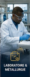 Laboratory and metallurgy